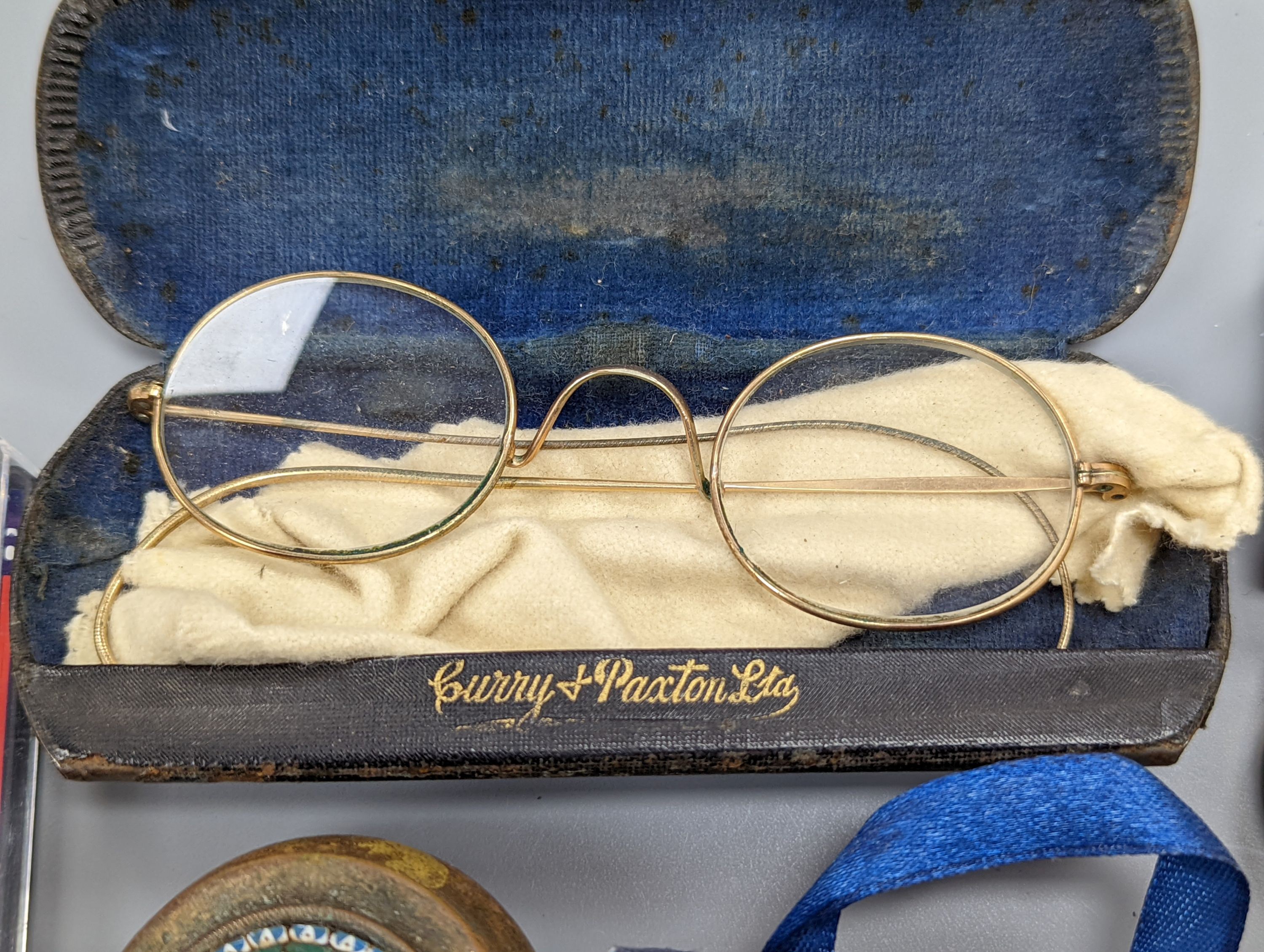 Miscellaneous items including a railway watch